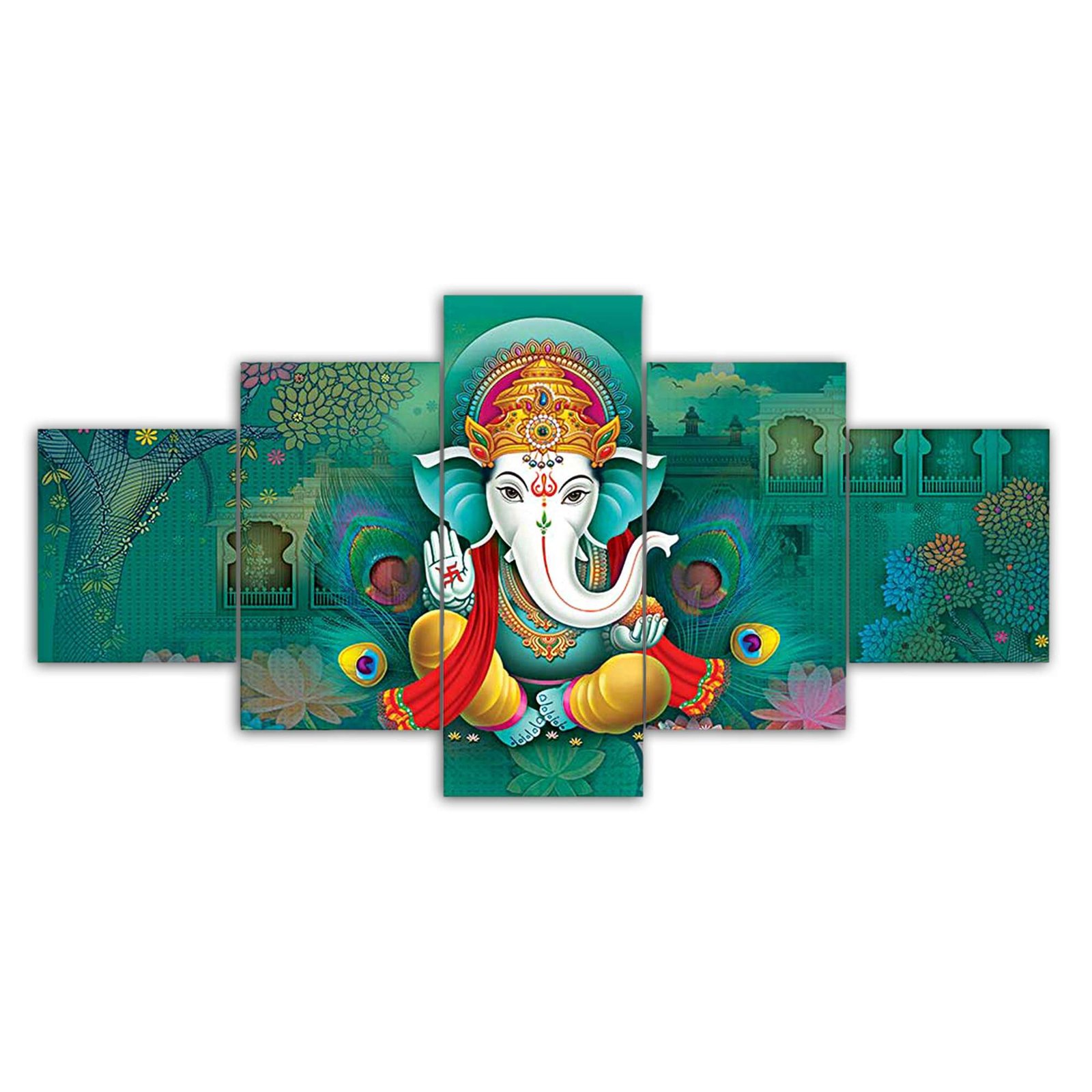 Set of Five 3D Framed Paintings - Image 4