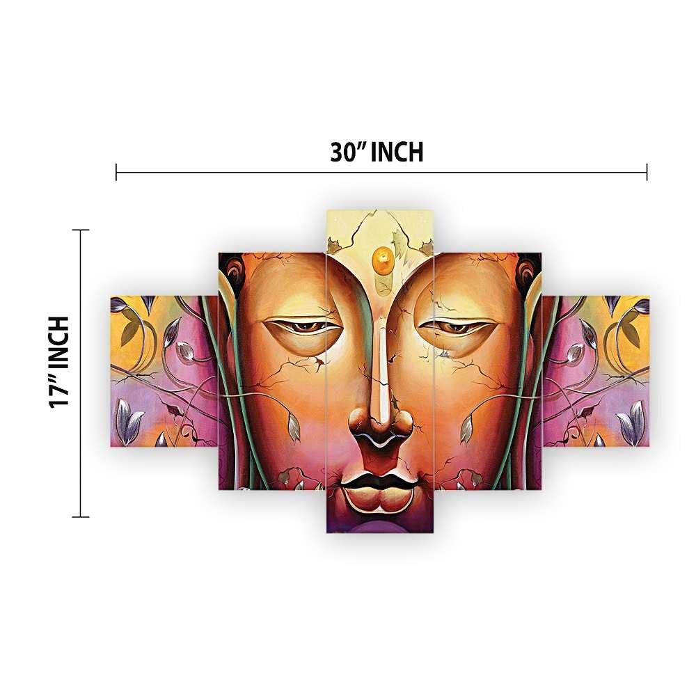 Set of Five 3D Framed Paintings - Image 4