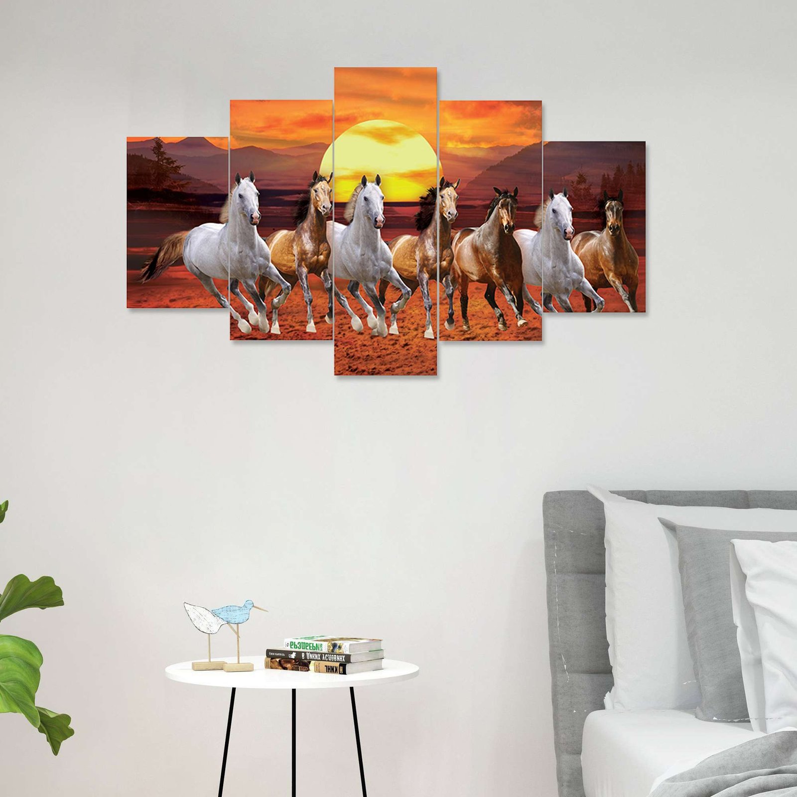 Set of Five 3D Framed Paintings - Image 4
