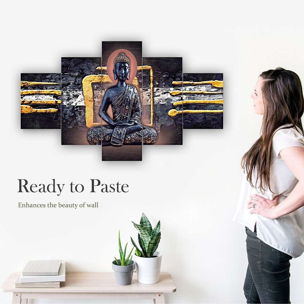 Set of Five 3D Framed Paintings - Image 2