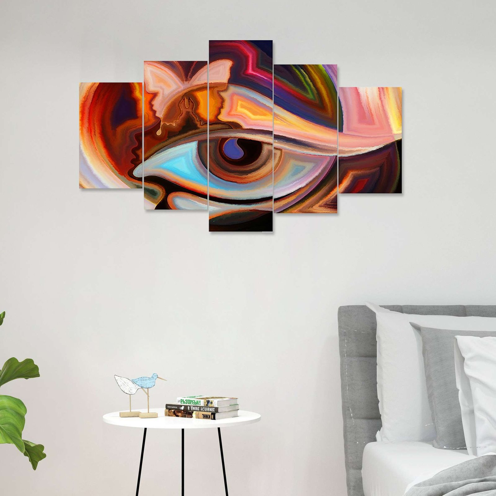 Set of Five 3D Framed Paintings - Image 4