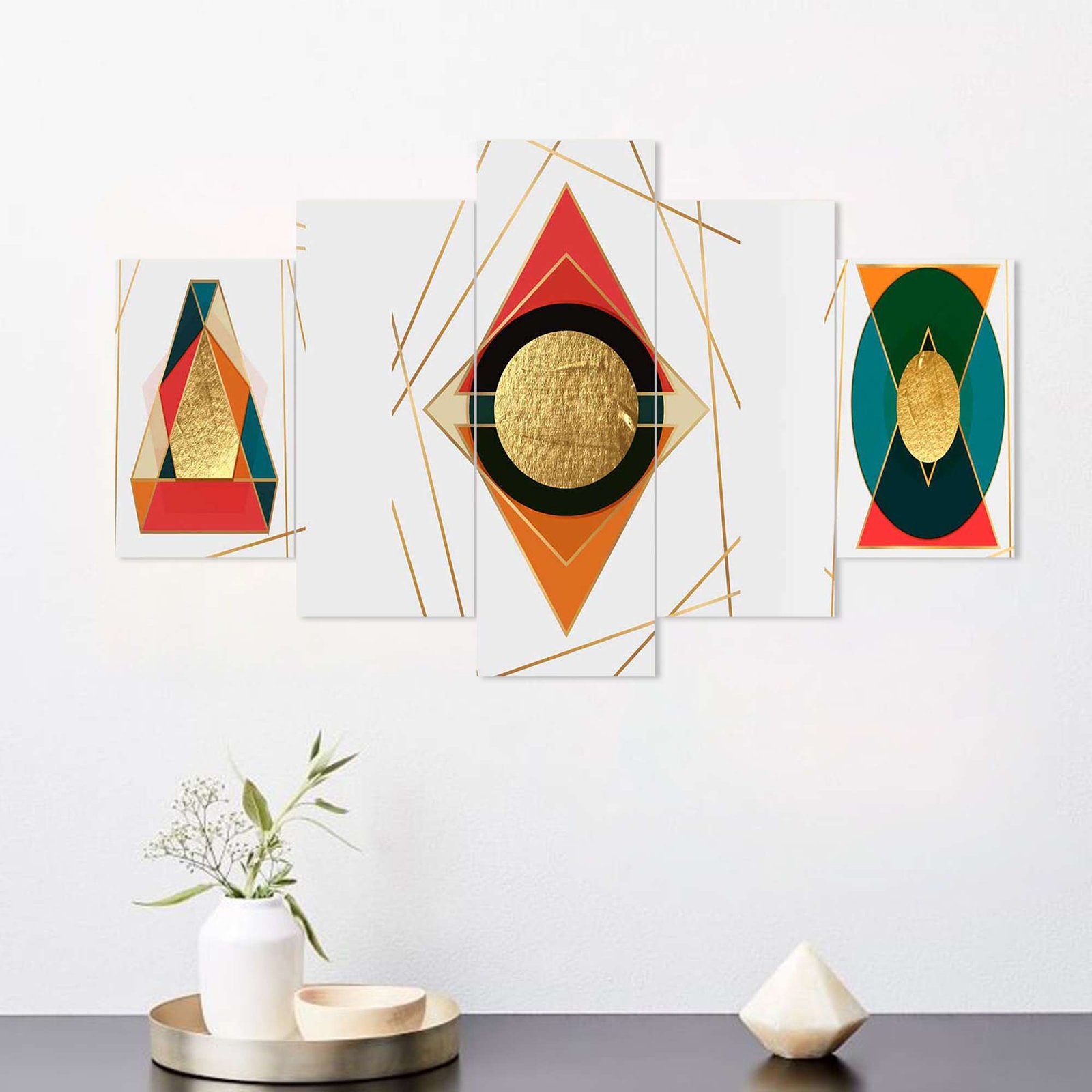 Set of Five 3D Framed Paintings - Image 3