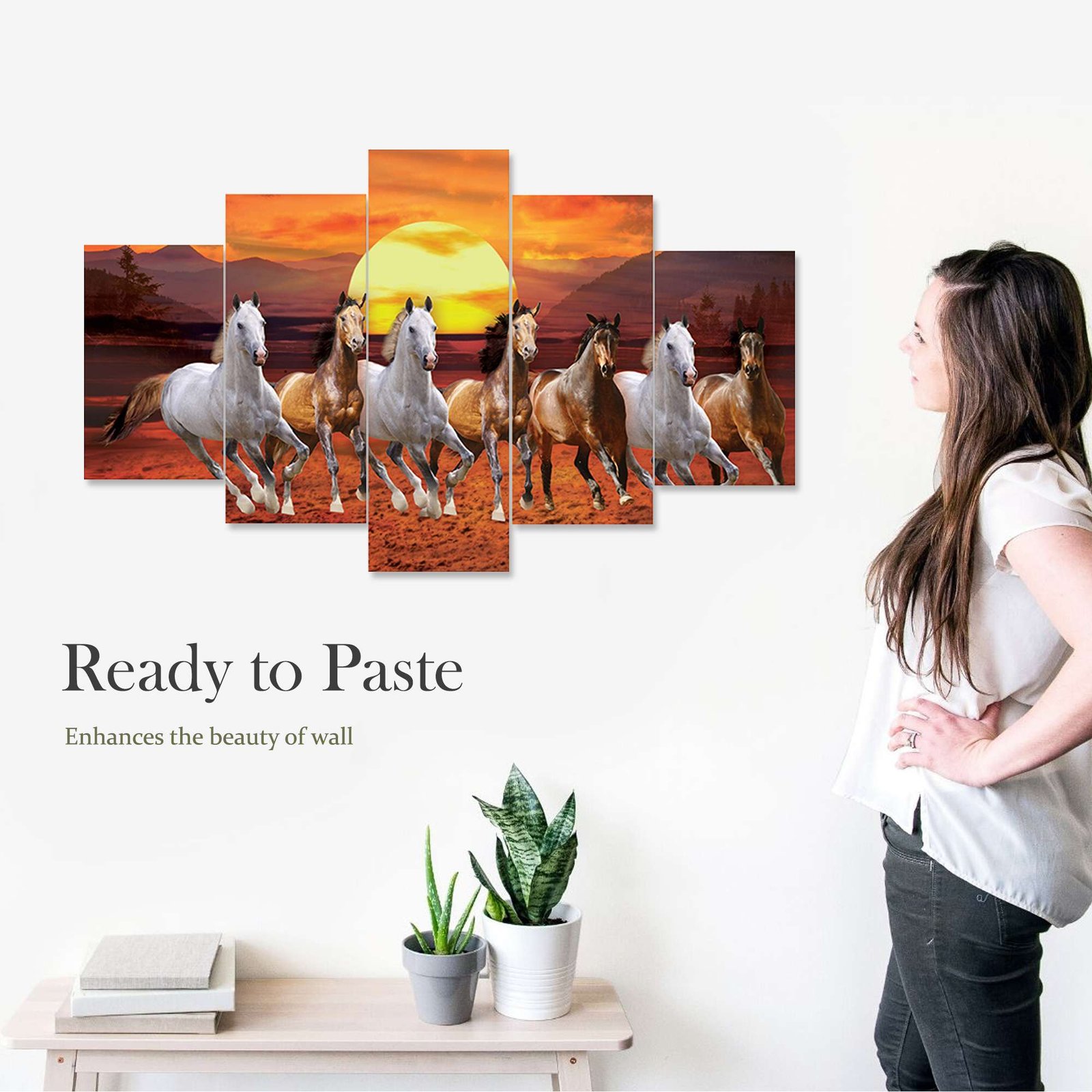 Set of Five 3D Framed Paintings - Image 5