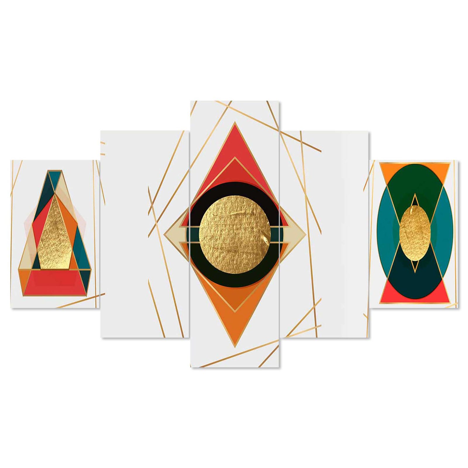 Set of Five 3D Framed Paintings - Image 4