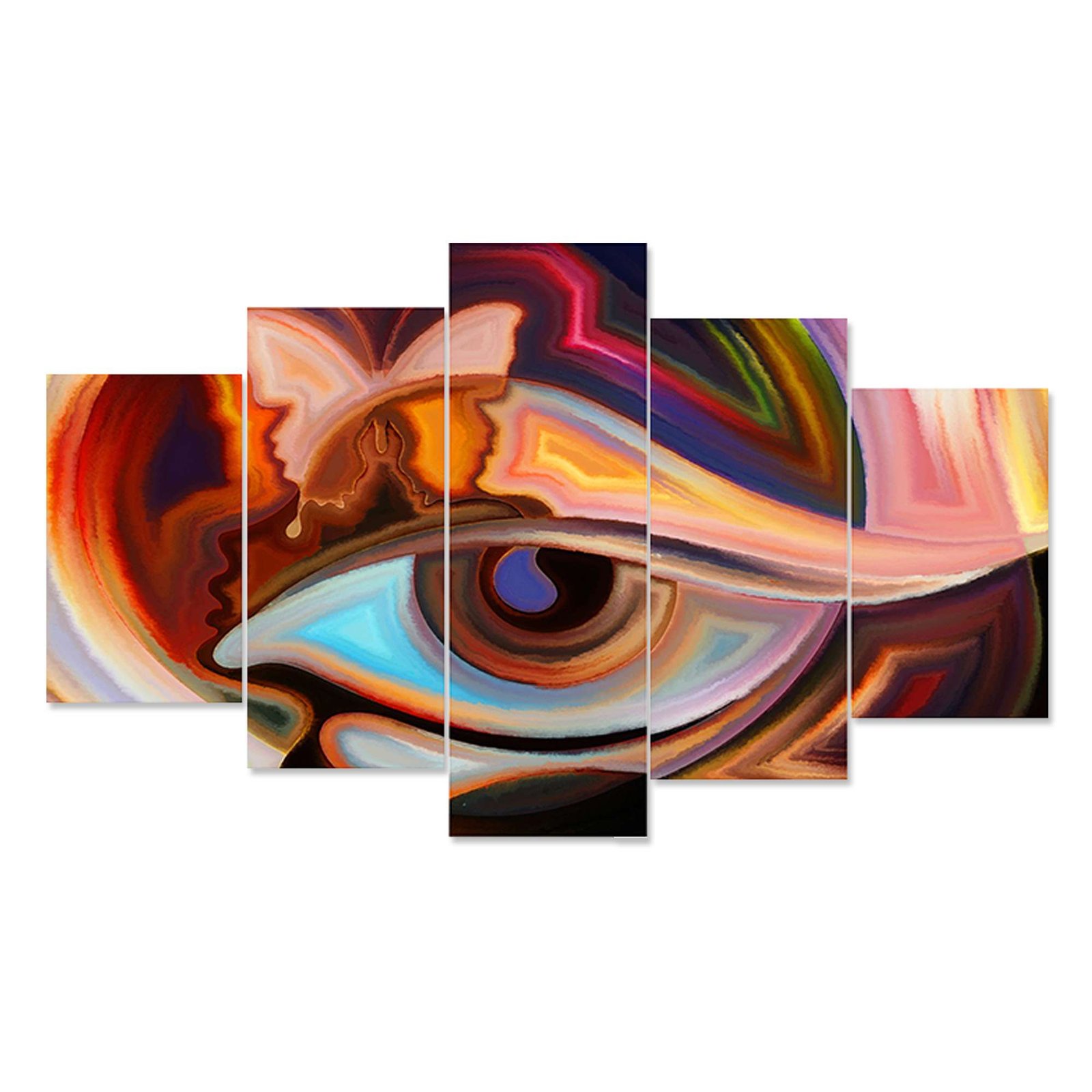 Set of Five 3D Framed Paintings - Image 3
