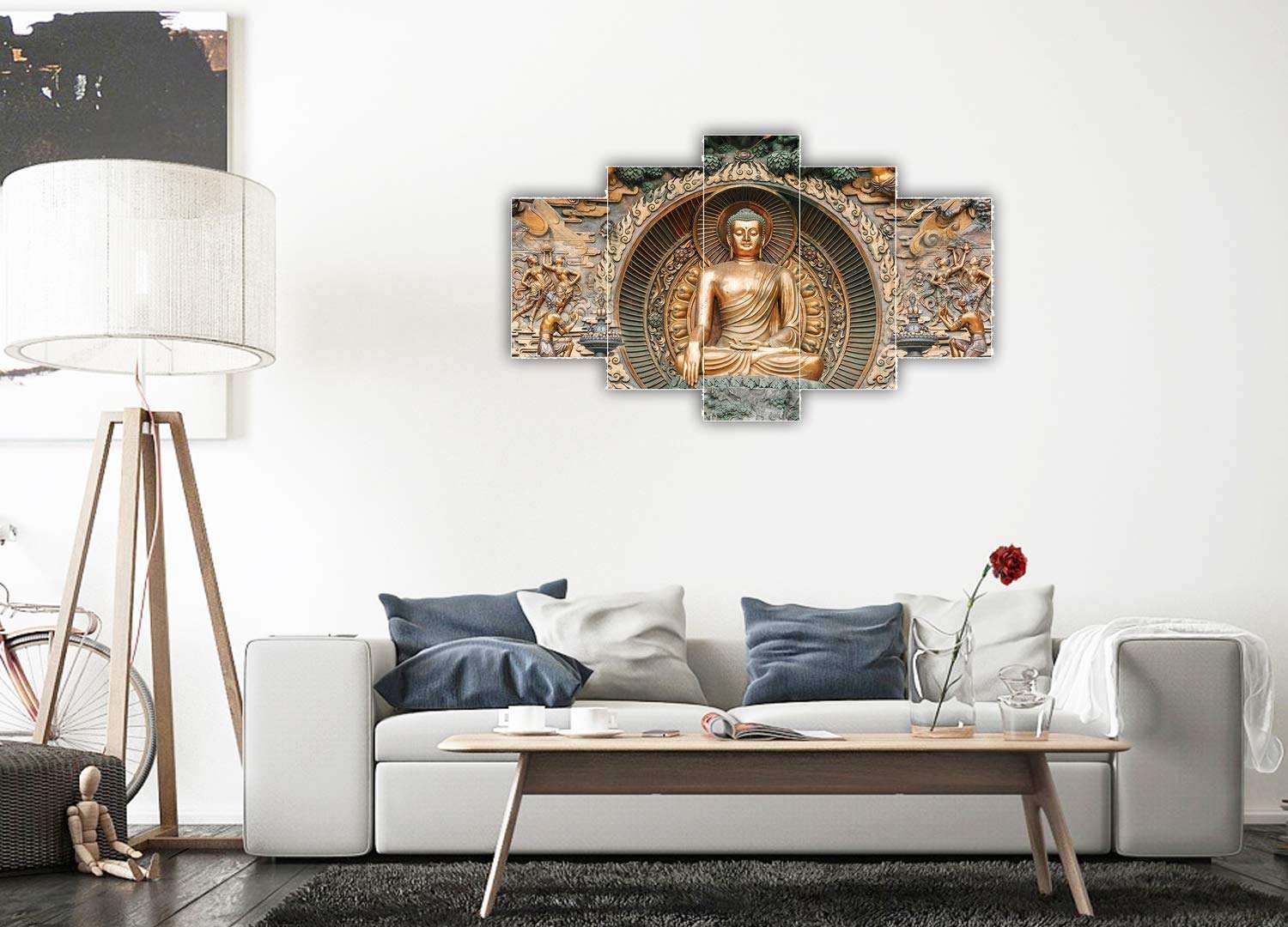 Set of Five 3D Framed Paintings - Image 2