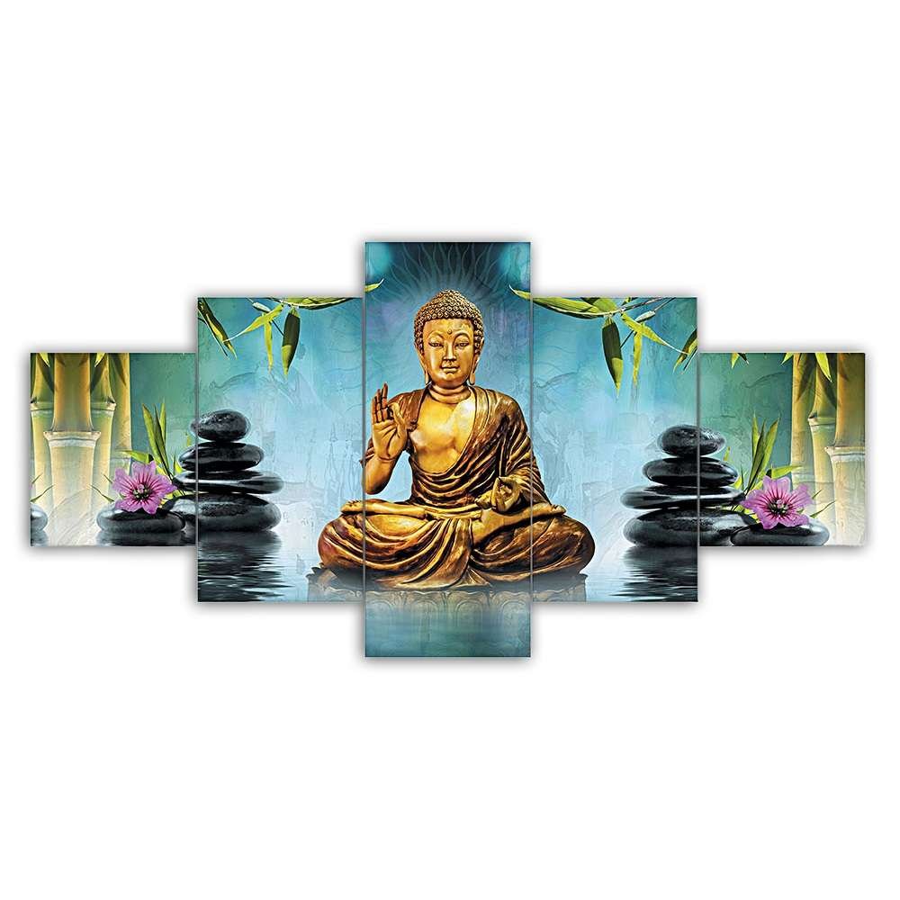 Set of Five 3D Framed Paintings - Image 4