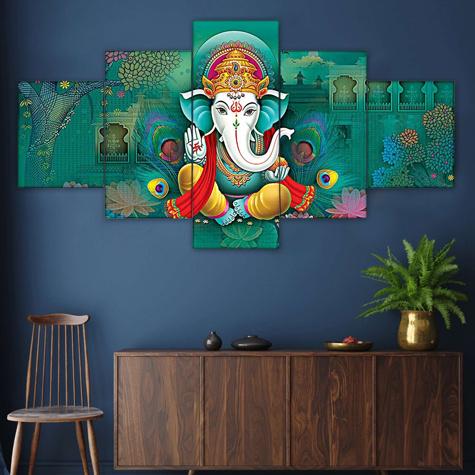 Set of Five 3D Framed Paintings