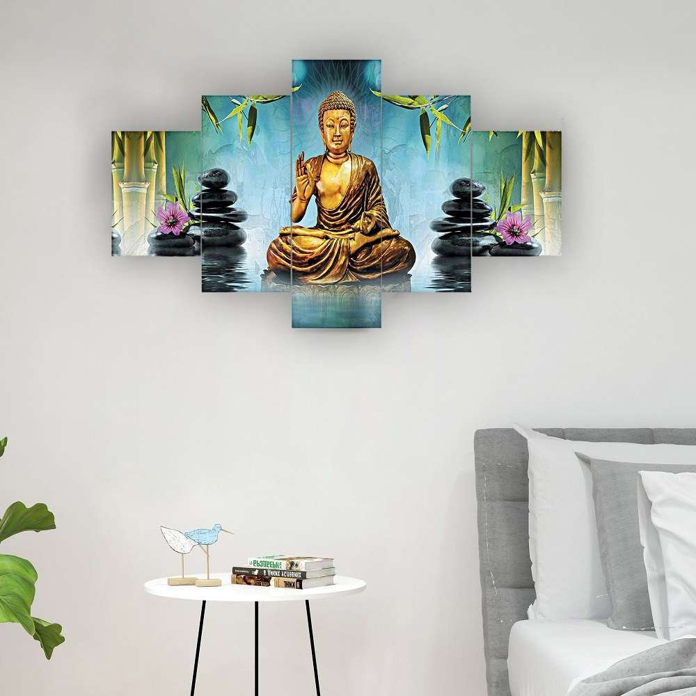 Set of Five 3D Framed Paintings